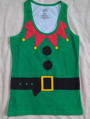 Secret Santa Women's Elf Tank Top